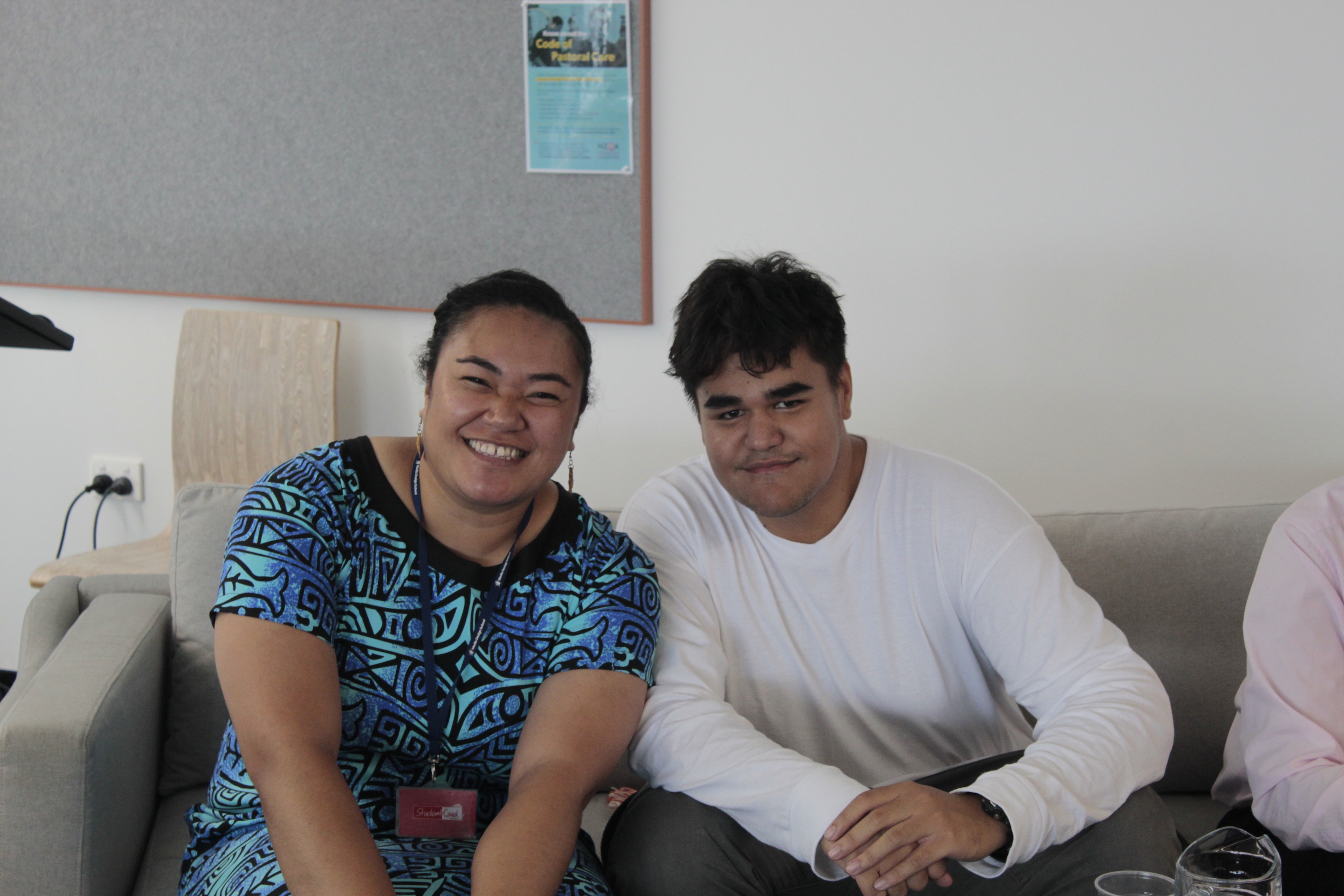 Lita Vatuvei and Leigh Punivalu