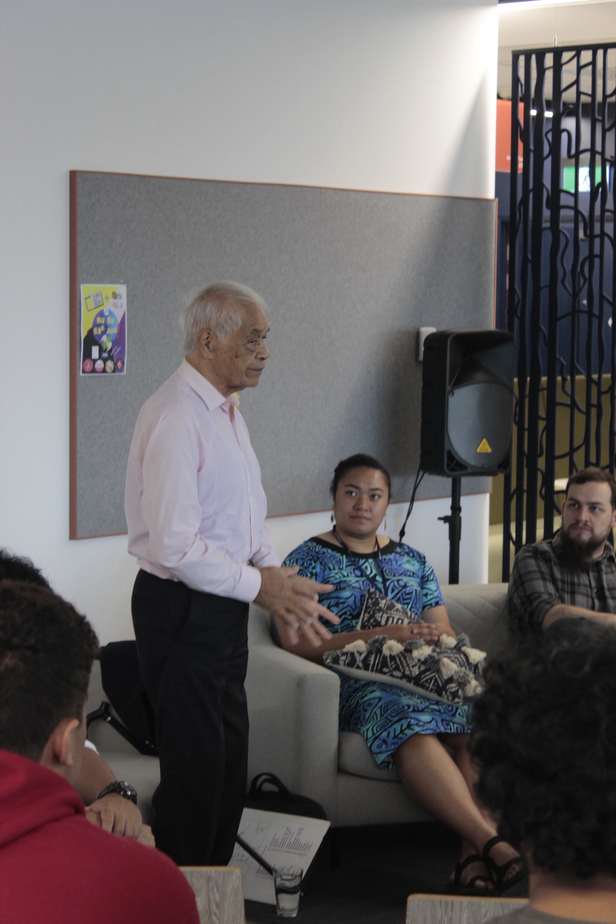 Dr Haare Williams speaking