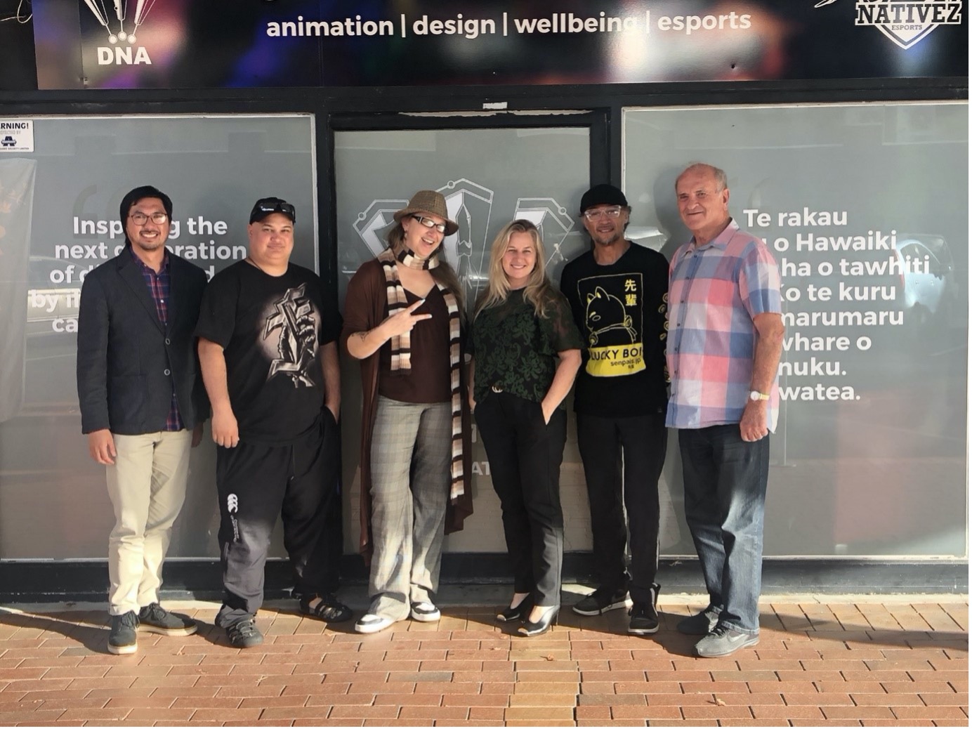 MDS and DNA Team Members outside DNA's Hub
