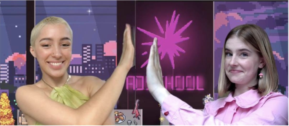 Bella and Sam celebrate winning Axis