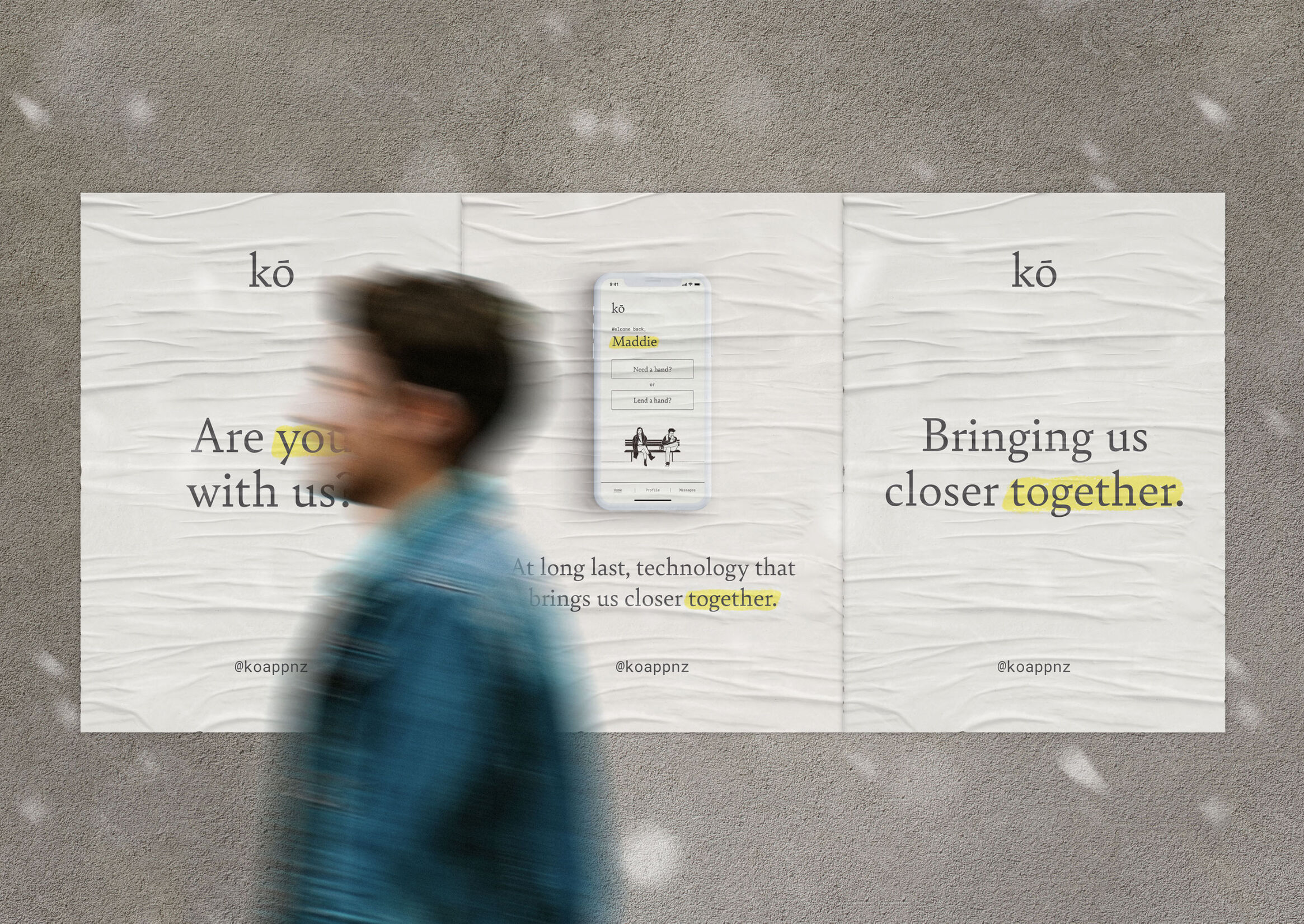 Kō winner of a Bronze Best award for Student Digital Design