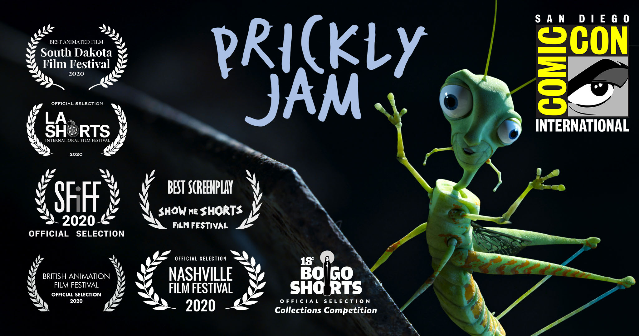 Media Design School film Prickly Jam is screening at Comic-Con International: San Diego
