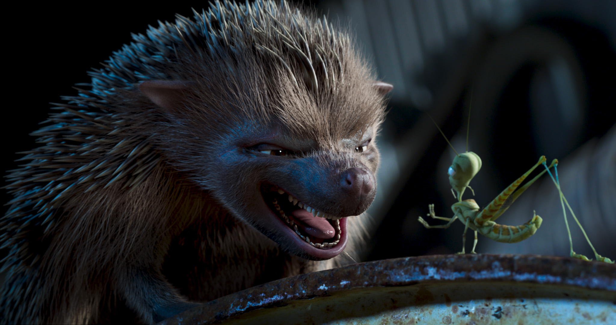 A shot from Media Design School film Prickly Jam screening at Comic-Con International: San Diego