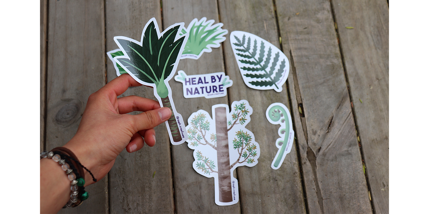 Heal by Nature is a campaign created by Sophie Tse, that promotes 'Forest Bathing' a way to help people reconnect with nature.