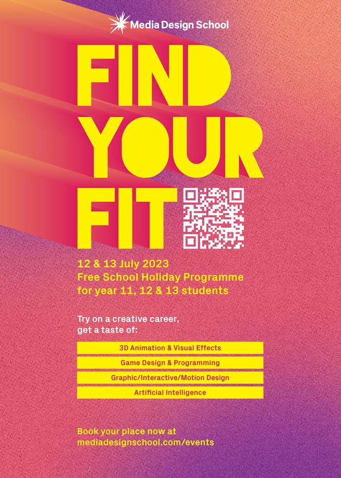 Find Your Fit Media Design School