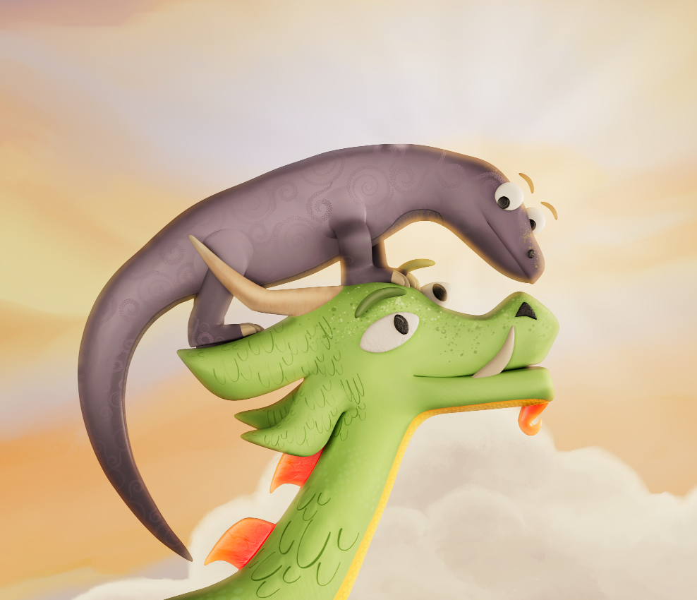 A Scene from A Dragon in Name Only, a short film created by Media Design School students