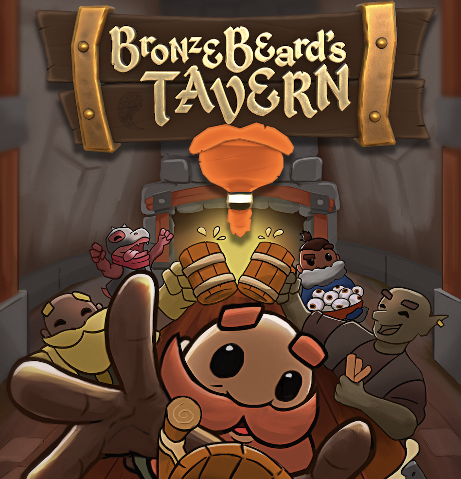 Bronzebeard's Tavern, student game made at Media Design School by The Mermaid MenZ earned the Student Slice at The Pavs 2024