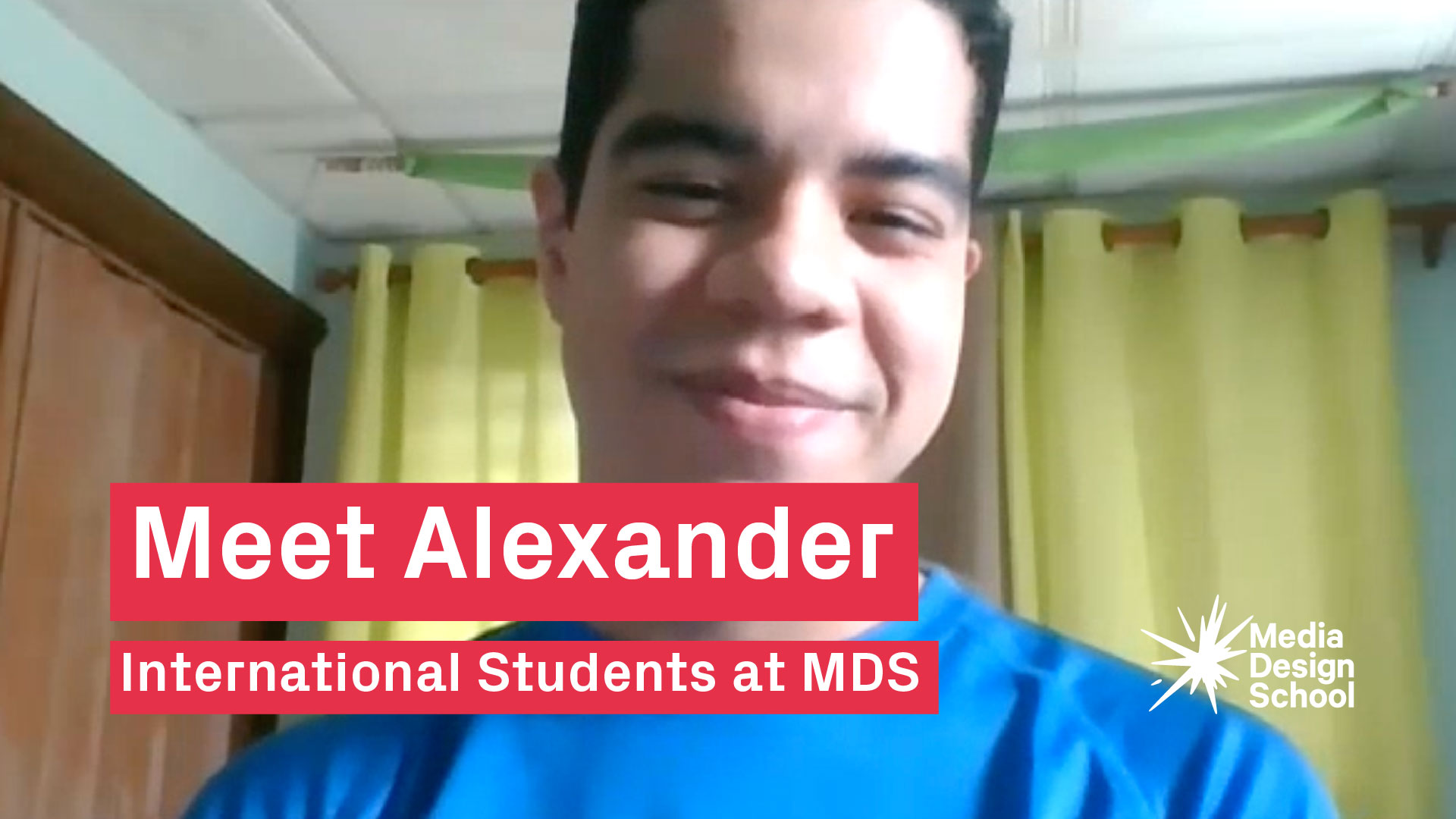 Meet Alexander - International Students at Media Design School