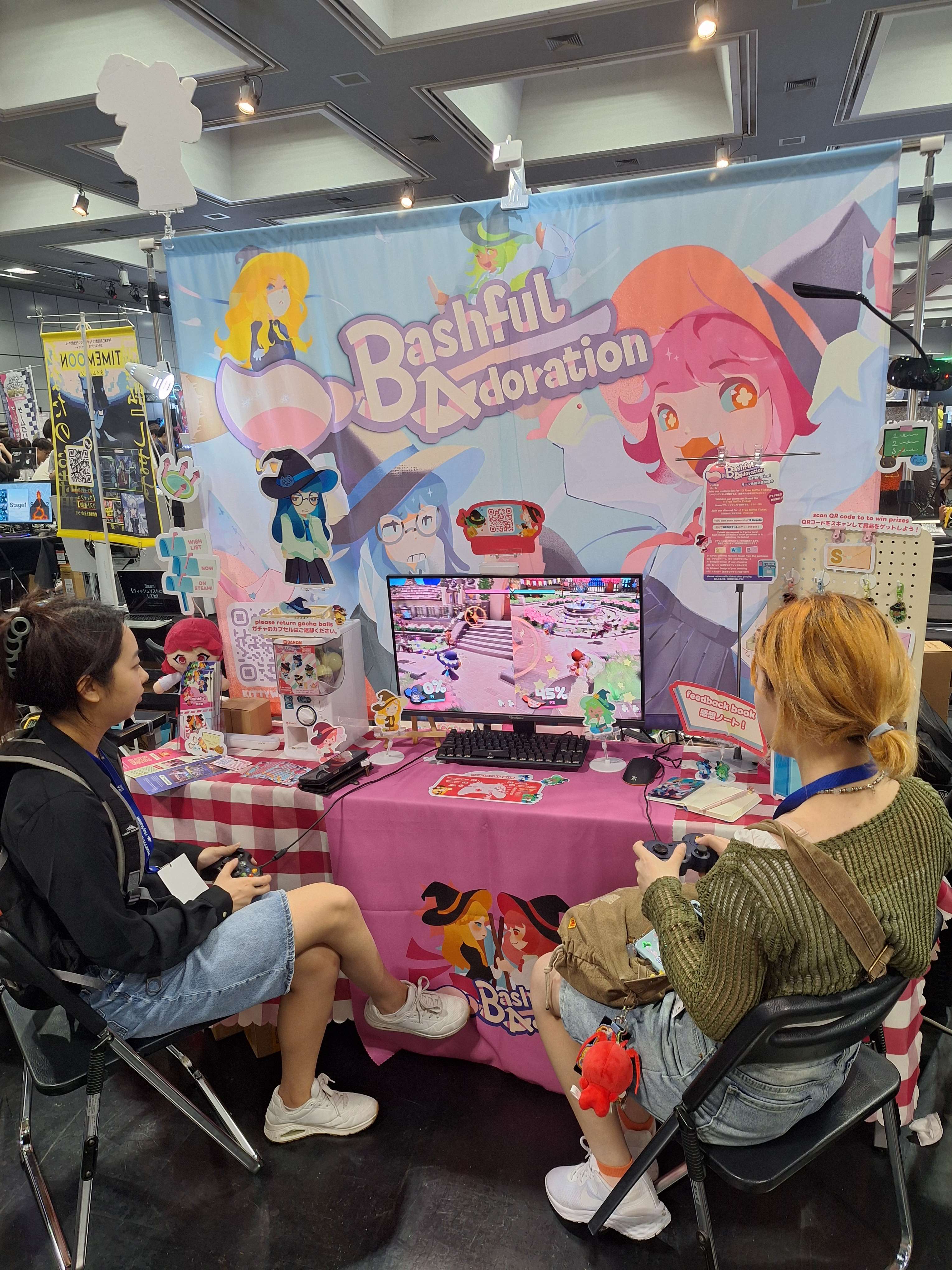 Bashful Adoration was created by Media Design School Alumni team KittyWampus