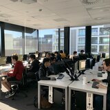 Students at Work