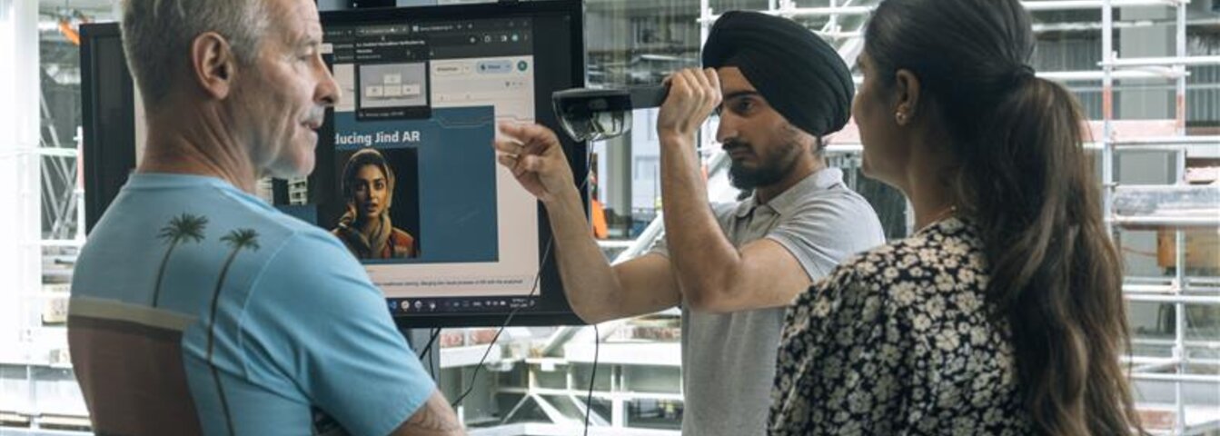 Rawinder Singh graduated from Media Design School and went on to found his own medical charity organisation with a strong focus on AI