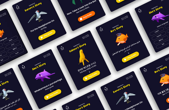 Holographic Story Spread