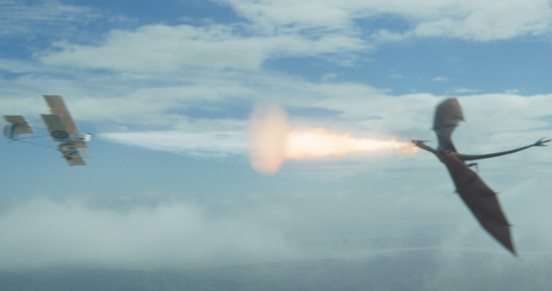 Screenshot: Lilly.png In a scene animated by Oliver Daniels and his 2022 cohort, a dragon dogfights with a fighter plane in the MDS film "Lilly" released in 2022