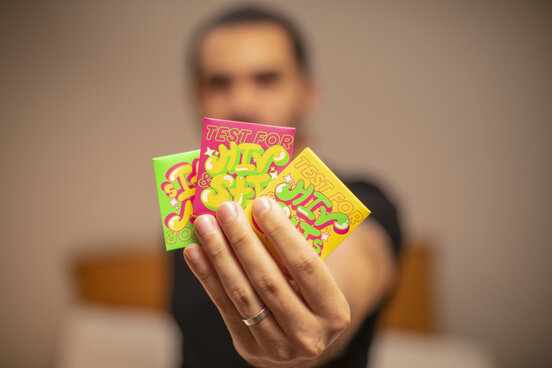 Matthias Bucher, graduate of Media Design School, has been a graphic designer at Burnett Foundation Aotearoa