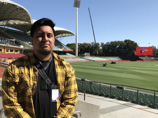 Joshua in the Adelaide Stadium