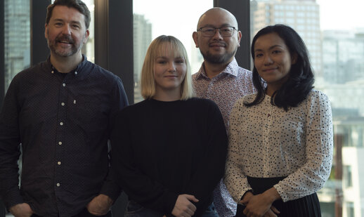 Rose Norgrove, Winner of Red Dot, and the BMD Team