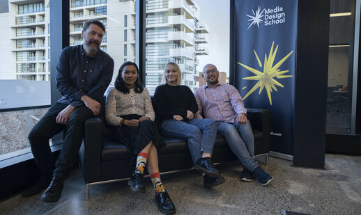 From Left: Jim Murray, Tammie Leong, Rose Norgrove, Don Chooi