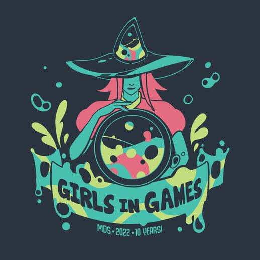 GiG_Shirt_2022.jpg Media Design School is celebrating 10 years of Girls in Games, an initiative to help women break into the game development industry