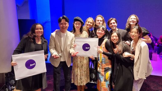 Best Awards Students.jpeg Media Design students earned two golds, three silvers, two bronzes and a finalist spot at the 2022 Designers Institute of New Zealand's Best Awards