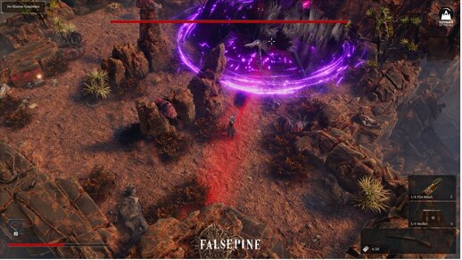 Decade Arcade - Falsepine.jpg Falsepine is a game created by Media Design School students under the team name Voyager Softworks