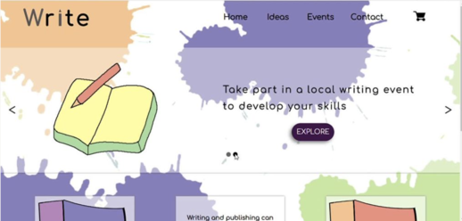 Write, created by Oshadha Perera of Southland Boys High School in Invercargill, was the winner of the Web &amp; Interactive category of Media Design School's Bright Awards 2022