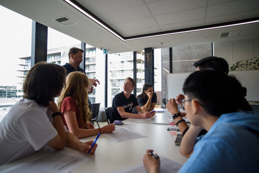 DNA held a workshop at Media Design School to assist in the support and development of the next generation of designers