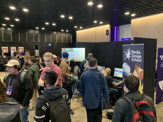 Media Design School was proud to partner as a sponsor at the 2023 NZGDC