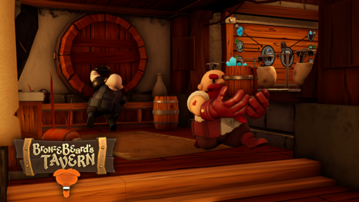 Bronzebeard Tavern was a game created by students of Media Design School in their final year