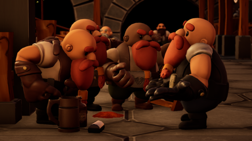 Bronzebeard Tavern was a game created by students of Media Design School in their final year