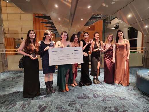 A Dragon in Name Only created by MDS Students wins the WetaFX VFX Award at the NZ Youth Film Festival