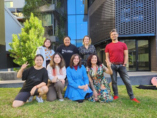 The Media Design School crew behind student short film A Dragon In Name Only