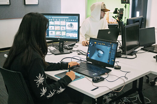Alumni were invited to return to Media Design School to showcase their amazing talents that they gained from their studies and industry