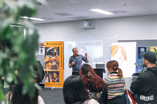 Steve Dorner, Chair of the Visual Effects Society, is also Dean of Media Design School