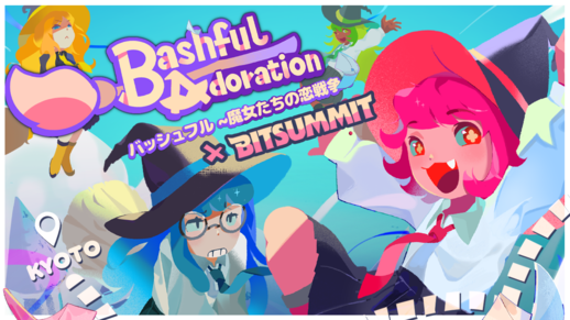 Bashful Adoration was created by Media Design School Alumni team KittyWampus and was showcased at BitSummit 2024 in Kyoto