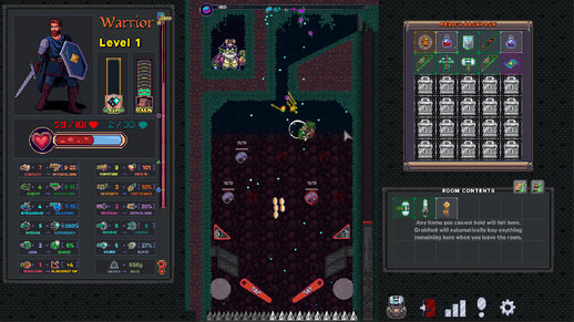 Pinball Hero is a rogue-like game developed by Lazy Bones Studio