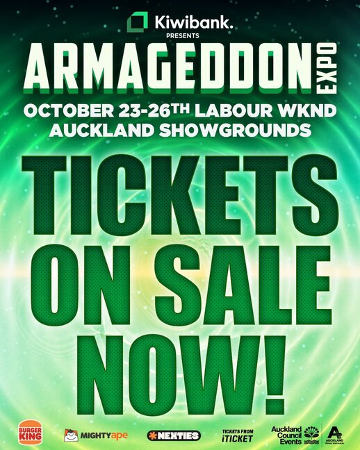 Armageddon Expo Ticket On Sale Now