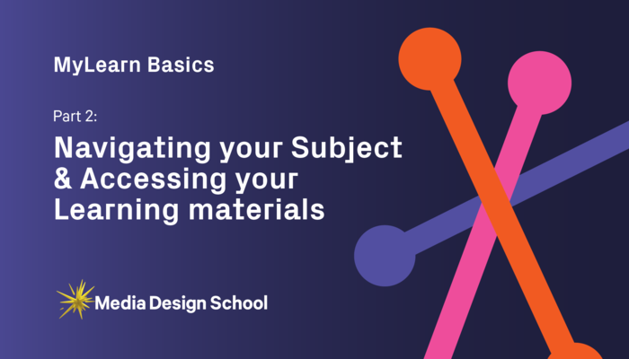 MyLearn Basics (Part 2) - Navigating your Subject/Accessing learning materials