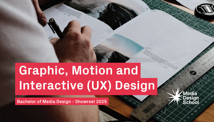 Graphic, Motion and Interactive Design at Media Design School