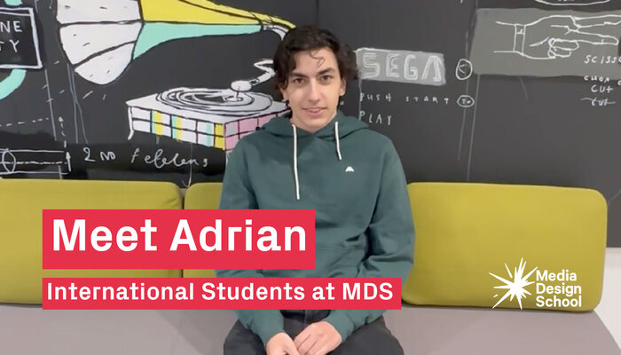 Meet Adrian - International Students at Media Design School