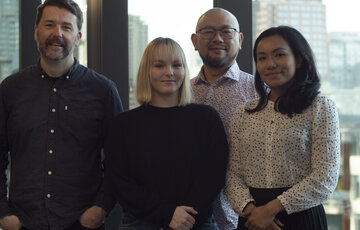 Rose Norgrove, Winner of Red Dot, and the BMD Team