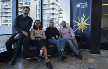 From Left: Jim Murray, Tammie Leong, Rose Norgrove, Don Chooi