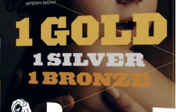 Sperm Positive Poster with Laurels