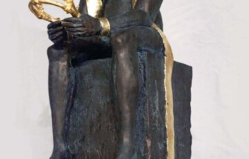 Christophe Jannin of MDS's King Midas wins Highly Commended Award for Excellence in Sculpture at the RT Nelson Sculpture Awards