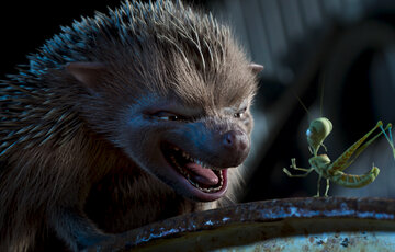 A shot from Media Design School film Prickly Jam screening at Comic-Con International: San Diego