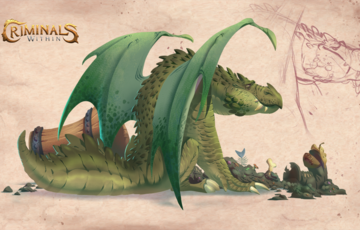 DragonCroc is an enemy developed for Space Rock Games' upcoming title 'Criminals Within' headed by MDS Alumni Zsombor Pirok
