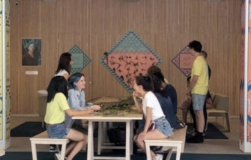 Woven, a hand-on workshop created to provide experience into Māori culture and values was created by Russell Hooton-Fox and fellow MDS students and earned awards at the Design Institute of NZ Best Awards