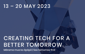 Media Design School partnered with NZTech for Techweek23, delivering 5 inspiring talks on the various tech and creative fields that MDS is involved in