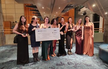 A Dragon in Name Only created by MDS Students wins the WetaFX VFX Award at the NZ Youth Film Festival