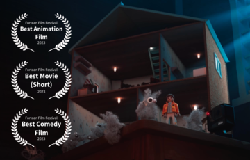 Dust Bunnies won 3 awards at the Fortean Film Festival