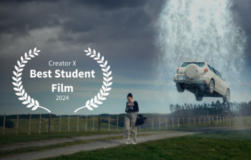 Interception won Best Student Film at Creator X 2024